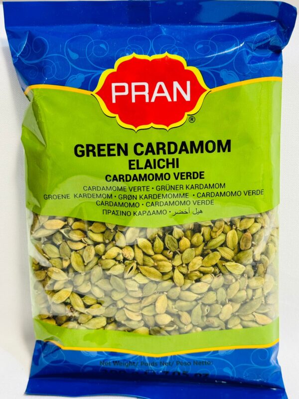 Pran Green Cardamom Elaichi (Cardamomo Verde) deshi bazar