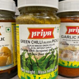 Priya Green Chilli Pickle 300g Deshi Bazar Poland