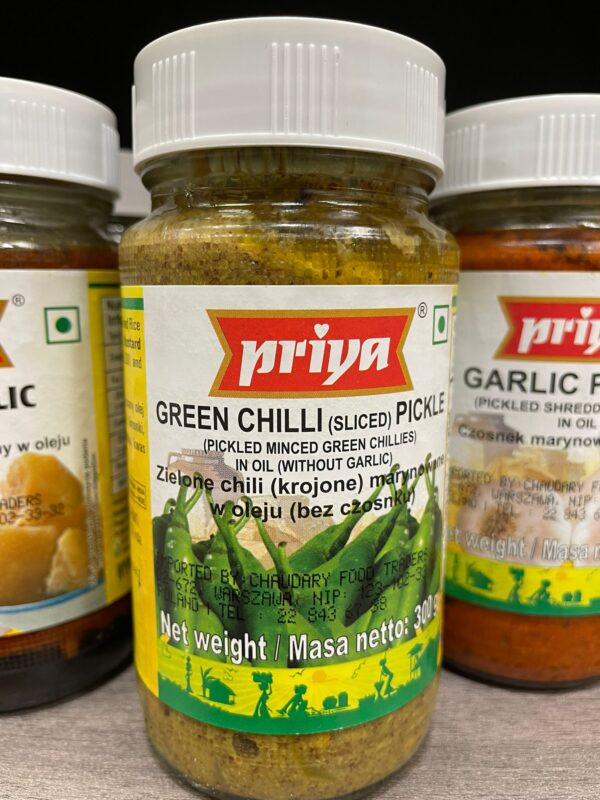 Priya Green Chilli Pickle 300g Deshi Bazar Poland