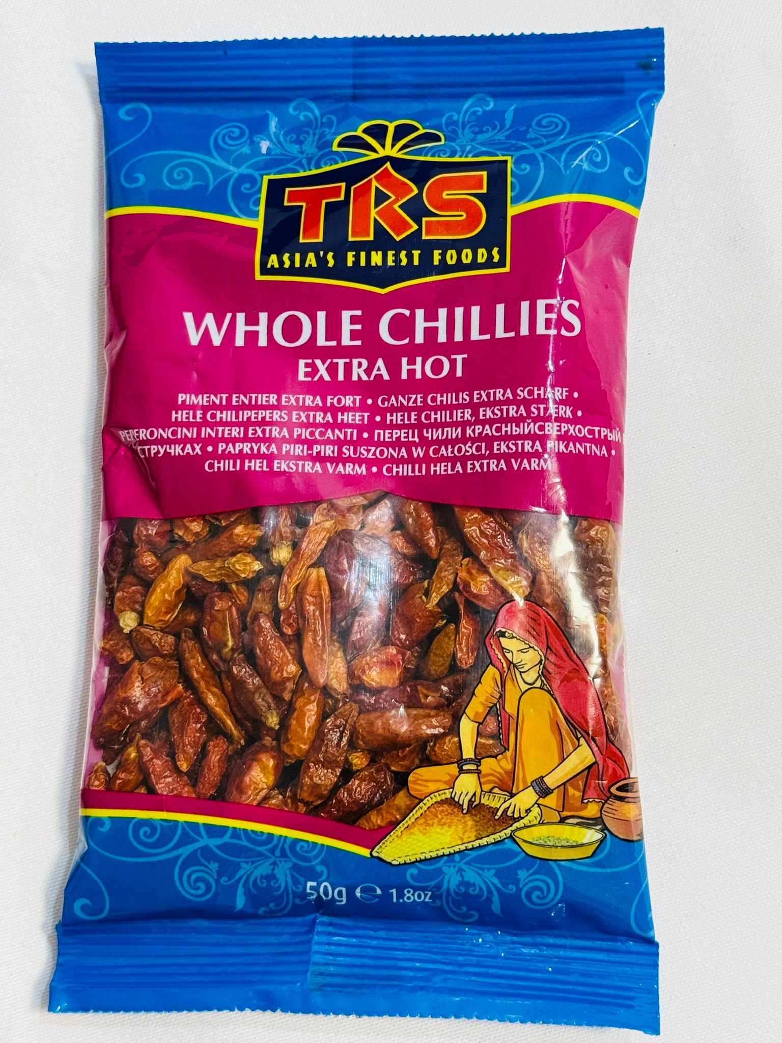 TRS Whole Chillies 50g | Deshi Bazar Poland – Deshi Bazar